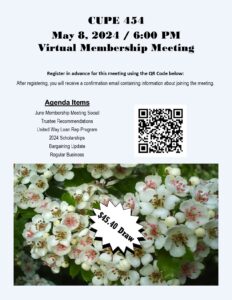 2024 May Membership Meeting @ Zoom Meeting